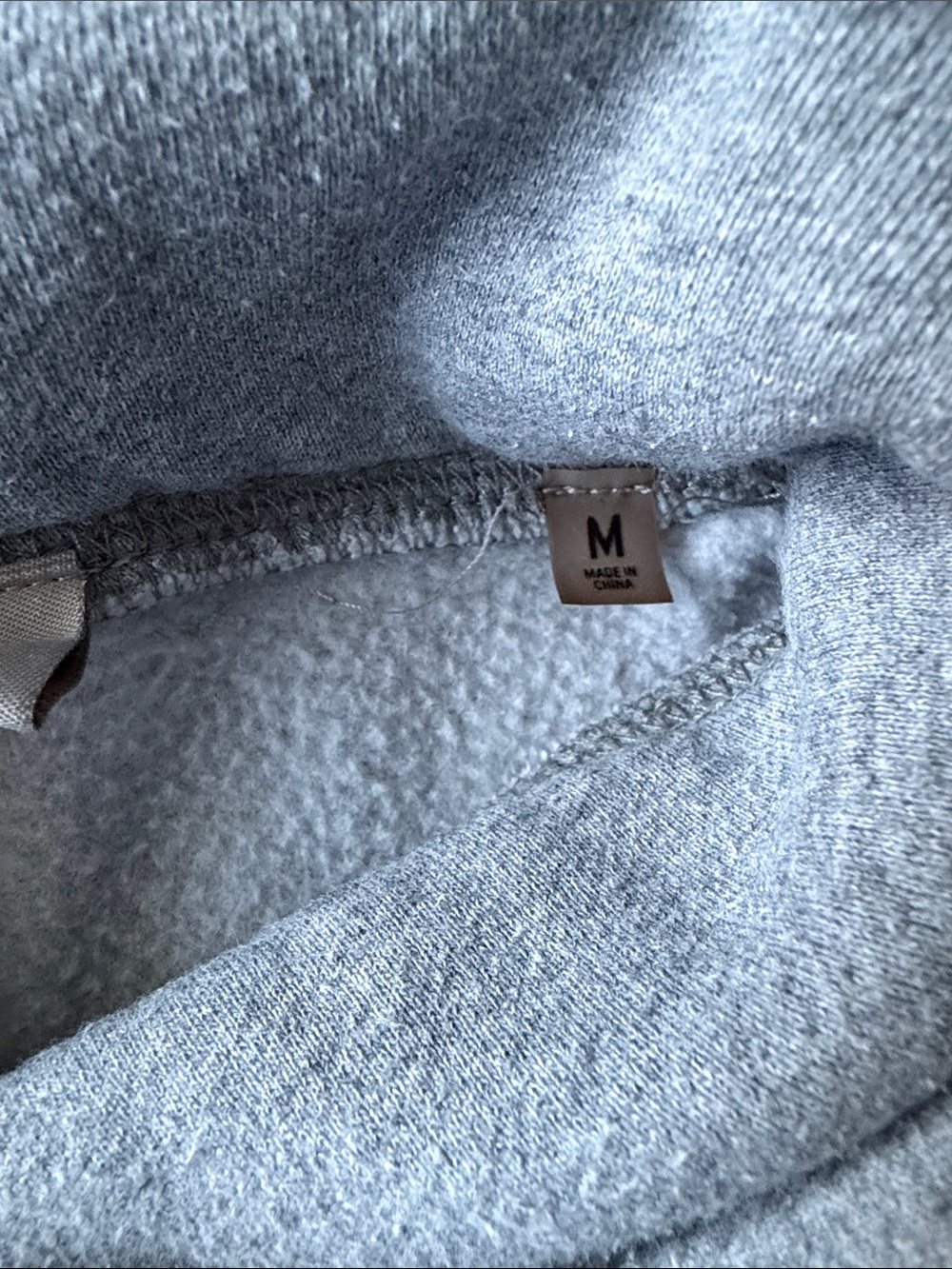 Essentials Fear Of God Grey Hoodie, Size Medium - Picture 4 of 8